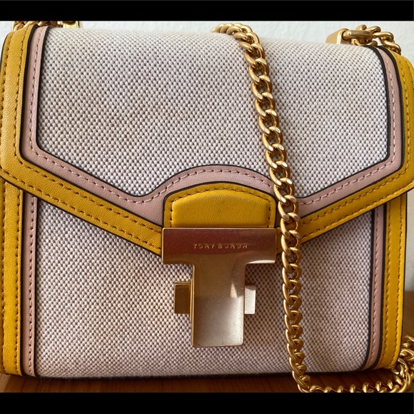 Juliette Canvas Mini Bag In Golden Crest - Picture 6 of 8